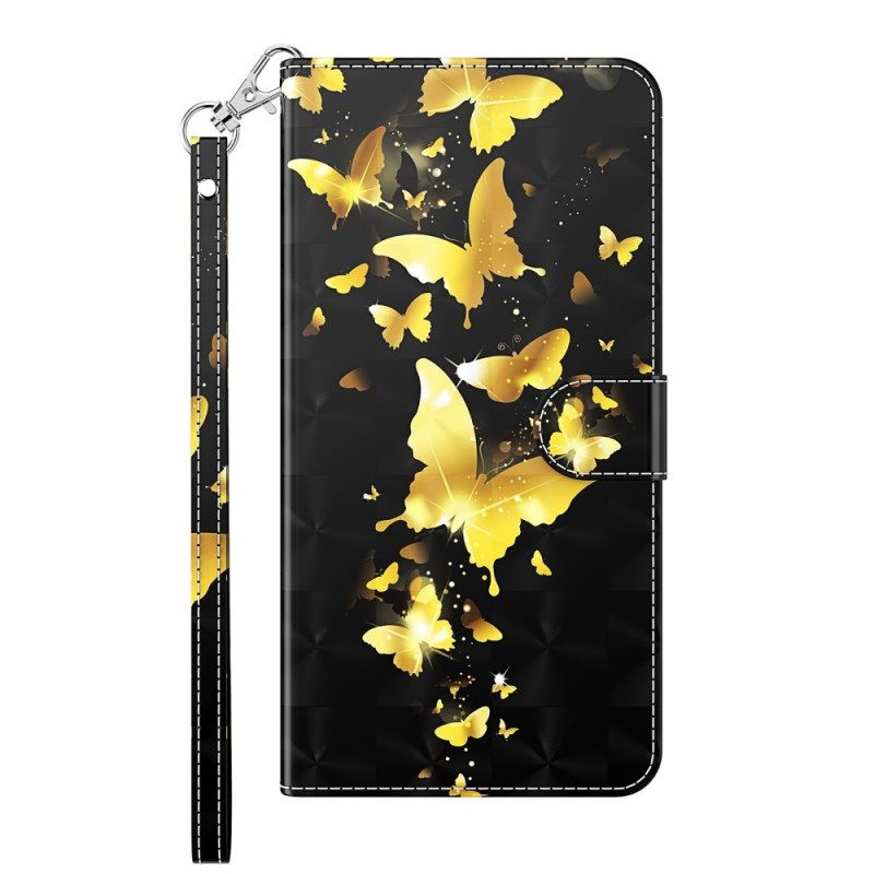 Kotelot OnePlus 10 Pro 5G Suojaketju Kuori Thong Butterflies