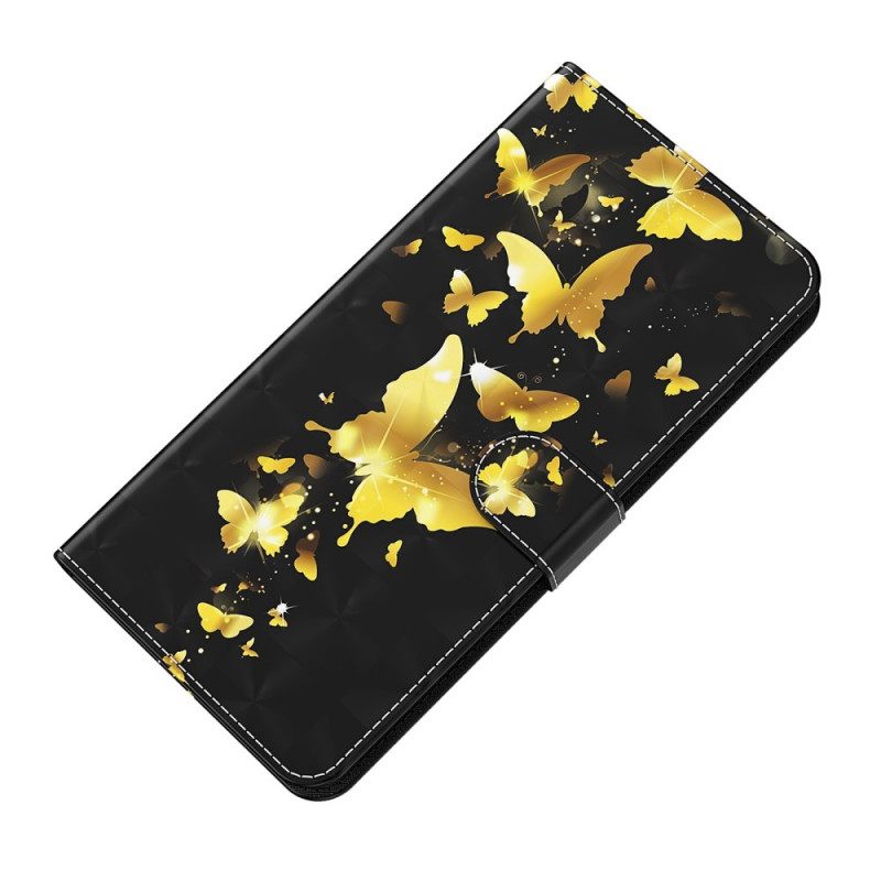 Kotelot OnePlus 10 Pro 5G Suojaketju Kuori Thong Butterflies