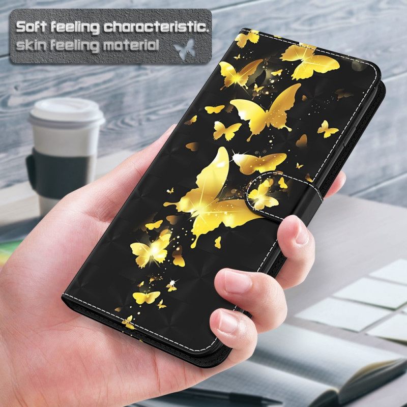 Kotelot OnePlus 10 Pro 5G Suojaketju Kuori Thong Butterflies