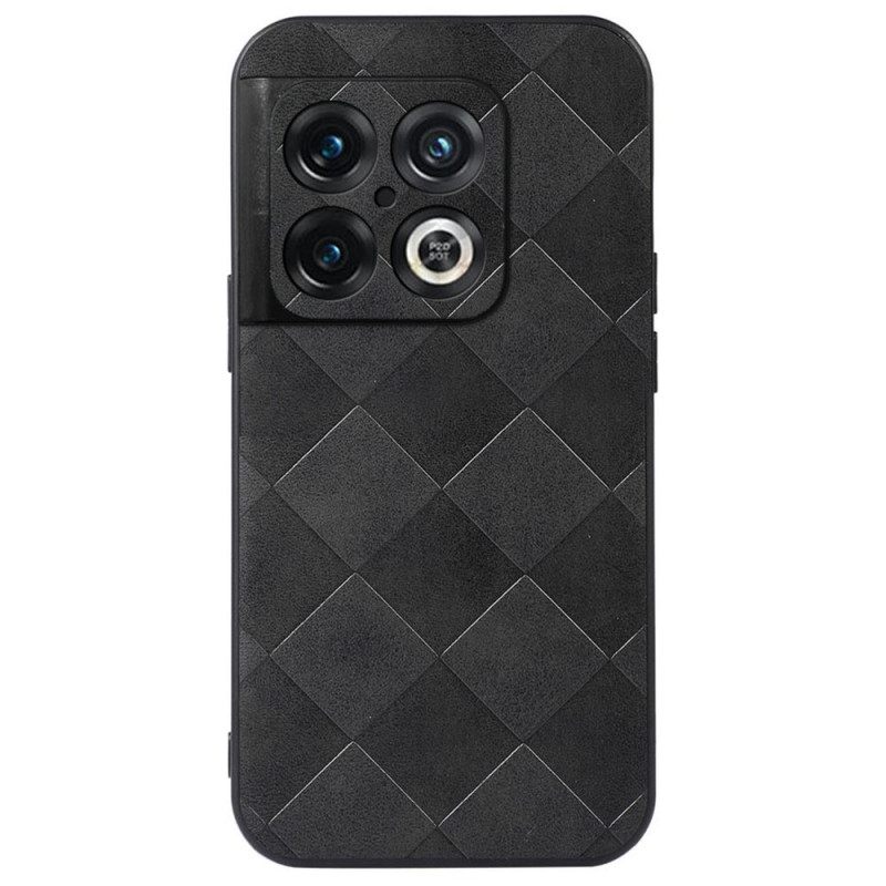 Kuori OnePlus 10 Pro 5G Faux Leather Woven Design