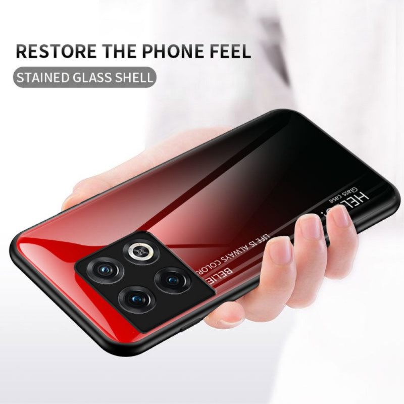 Kuori OnePlus 10 Pro 5G Tempered Glass Hei