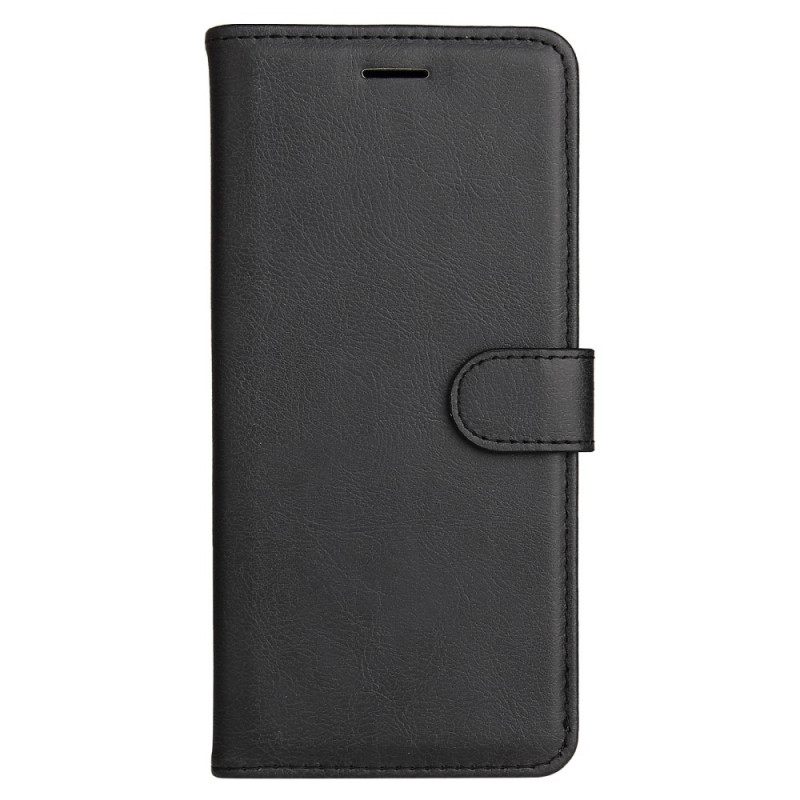 Nahkakotelo OnePlus 10 Pro 5G Suojaketju Kuori Plain Leather Strappy Style