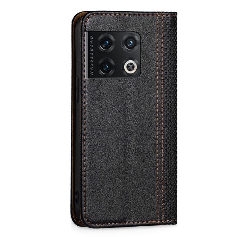 Puhelinkuoret OnePlus 10 Pro 5G Kotelot Flip Faux Leather Vintage