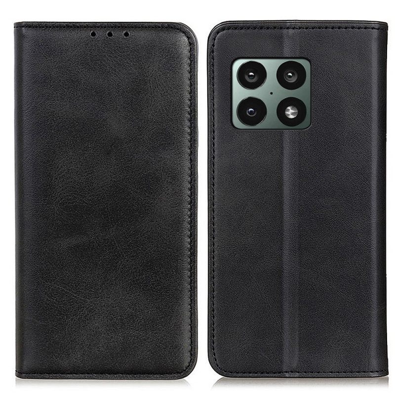 Puhelinkuoret OnePlus 10 Pro 5G Kotelot Flip Split Leather Elegance