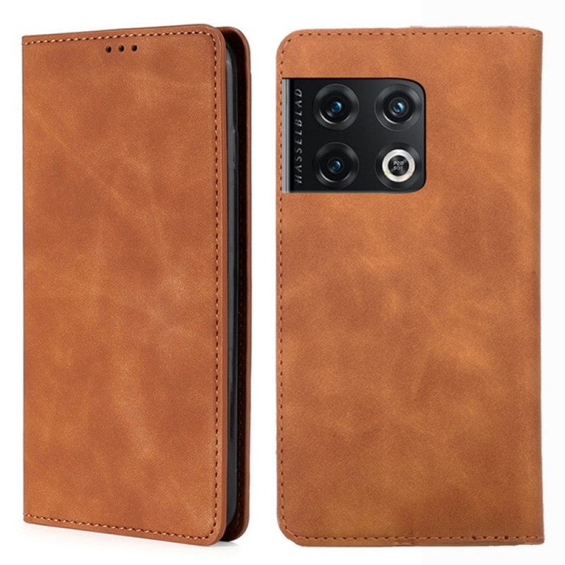 Puhelinkuoret OnePlus 10 Pro 5G Kotelot Flip Style Leather