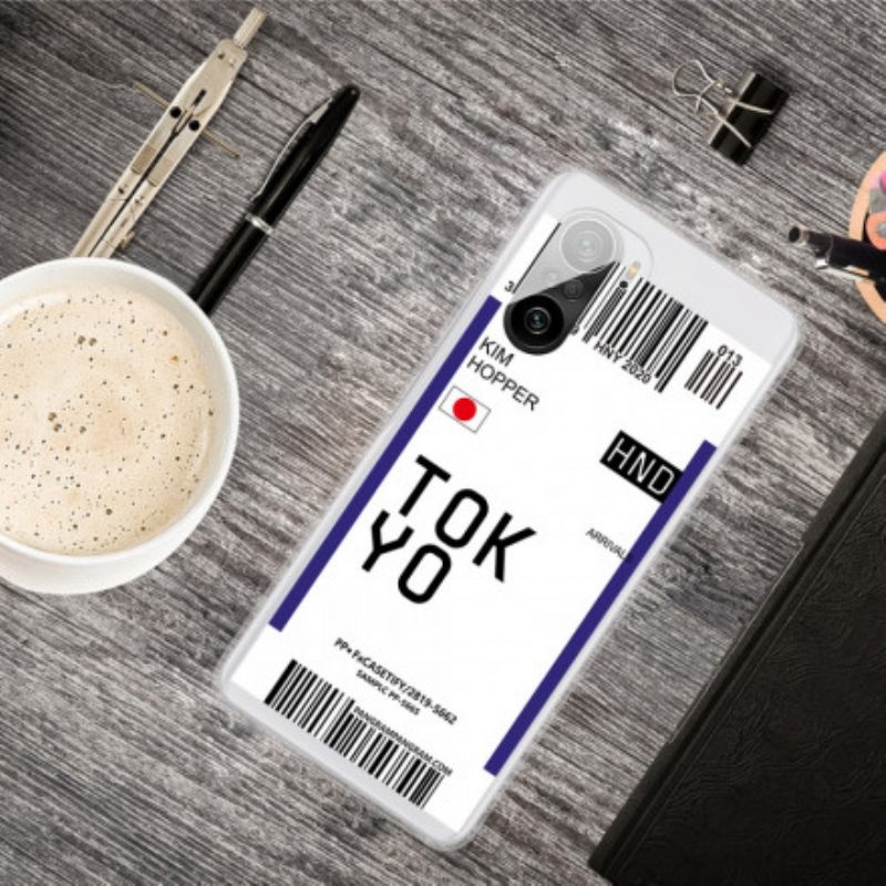 Case Xiaomi Mi 11i 5G / Poco F3 Boarding Pass Tokioon