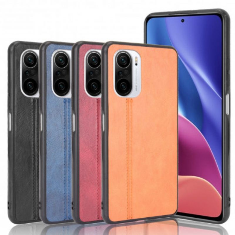 Case Xiaomi Mi 11i 5G / Poco F3 Couture Nahkaefekti