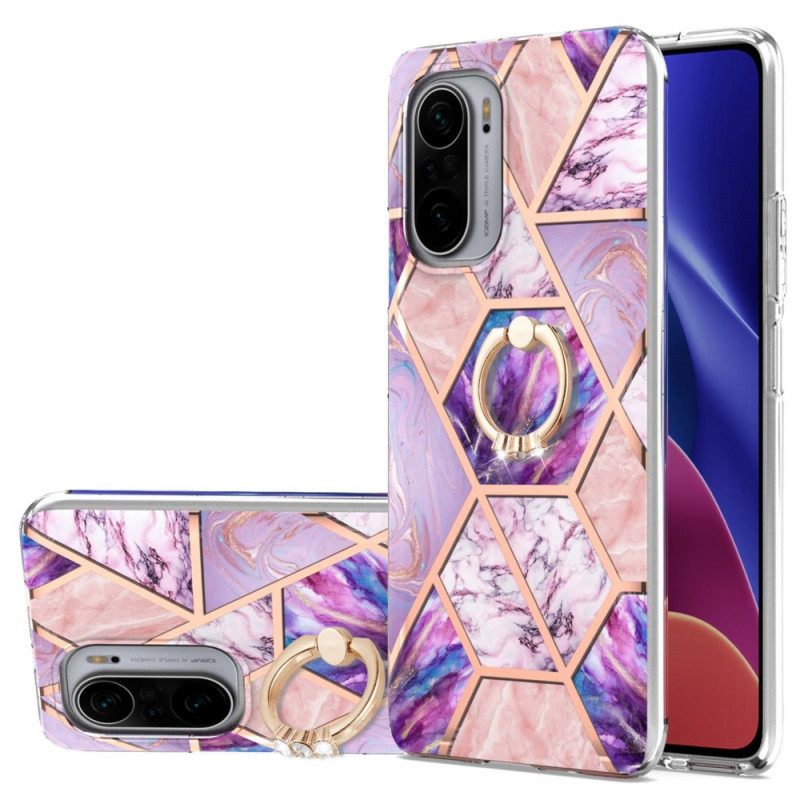 Case Xiaomi Mi 11i 5G / Poco F3 Geometrinen Marmori Rengastuella