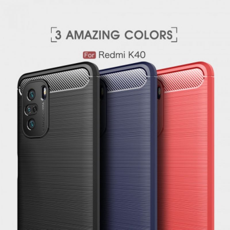 Case Xiaomi Mi 11i 5G / Poco F3 Harjattu Hiilikuitu