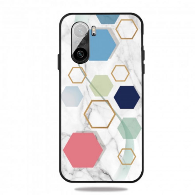 Case Xiaomi Mi 11i 5G / Poco F3 Marmorivärinen Geometria