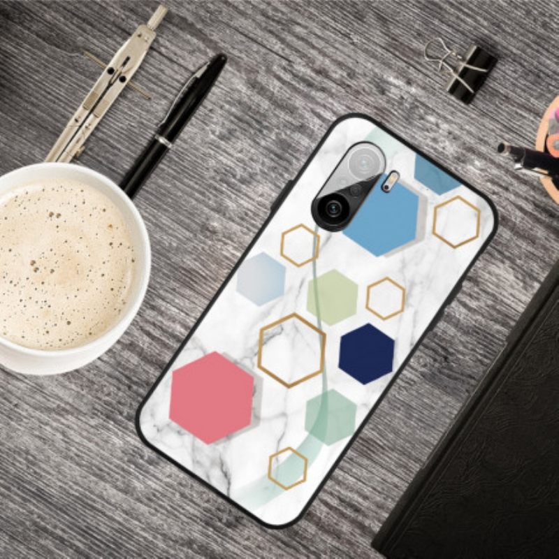 Case Xiaomi Mi 11i 5G / Poco F3 Marmorivärinen Geometria