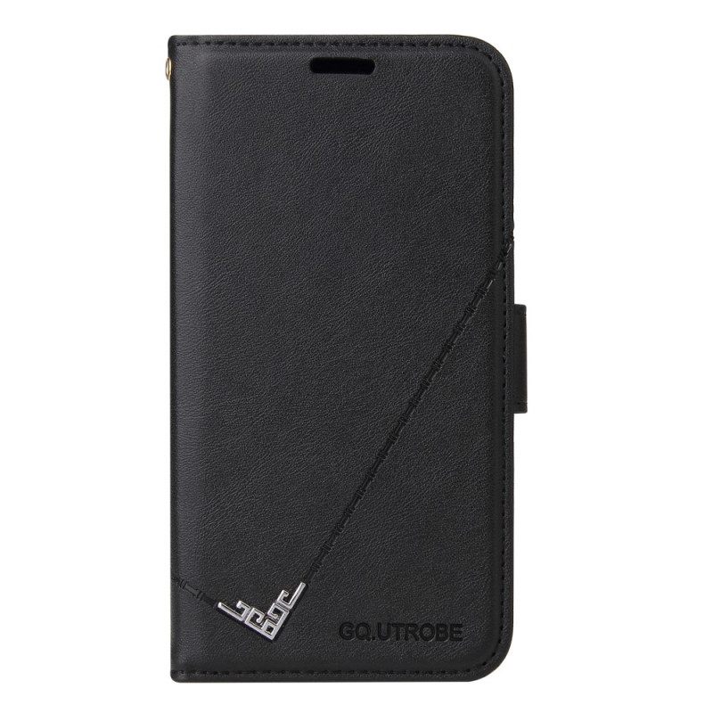 Flip Case Xiaomi Mi 11i 5G / Poco F3 Faux Leather Gq.utrobe