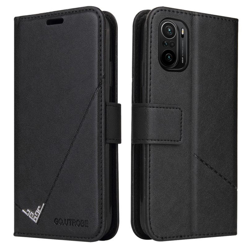 Flip Case Xiaomi Mi 11i 5G / Poco F3 Faux Leather Gq.utrobe