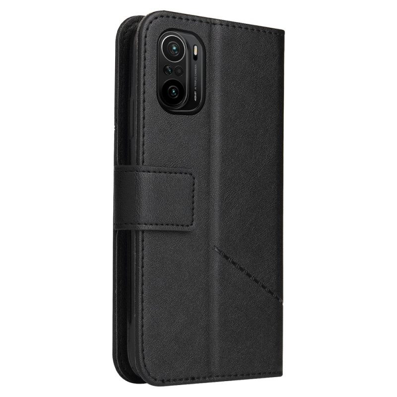 Flip Case Xiaomi Mi 11i 5G / Poco F3 Faux Leather Gq.utrobe