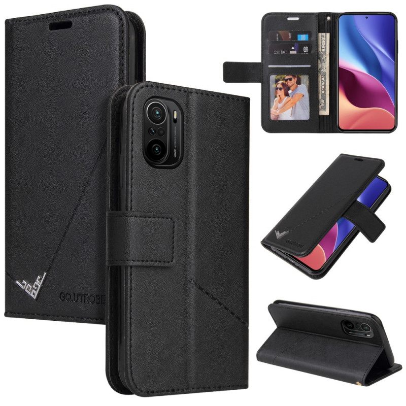 Flip Case Xiaomi Mi 11i 5G / Poco F3 Faux Leather Gq.utrobe