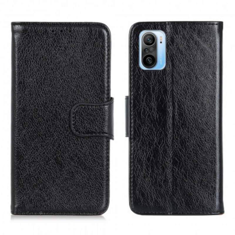 Flip Case Xiaomi Mi 11i 5G / Poco F3 Haljattu Nappanahka