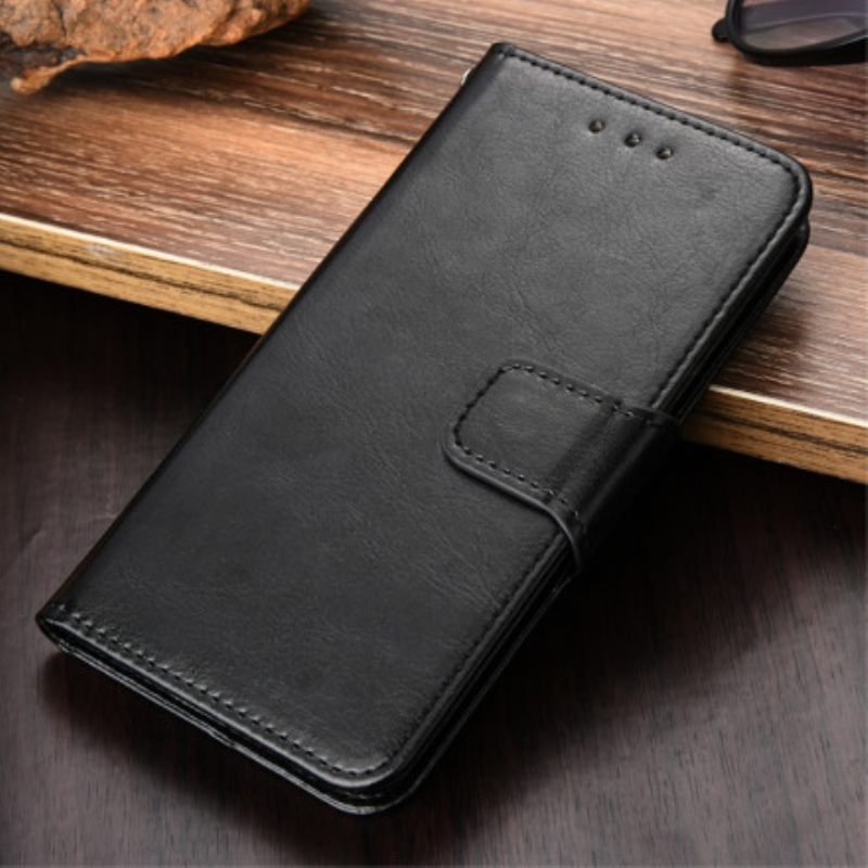 Flip Case Xiaomi Mi 11i 5G / Poco F3 Värillinen Nahkaefekti