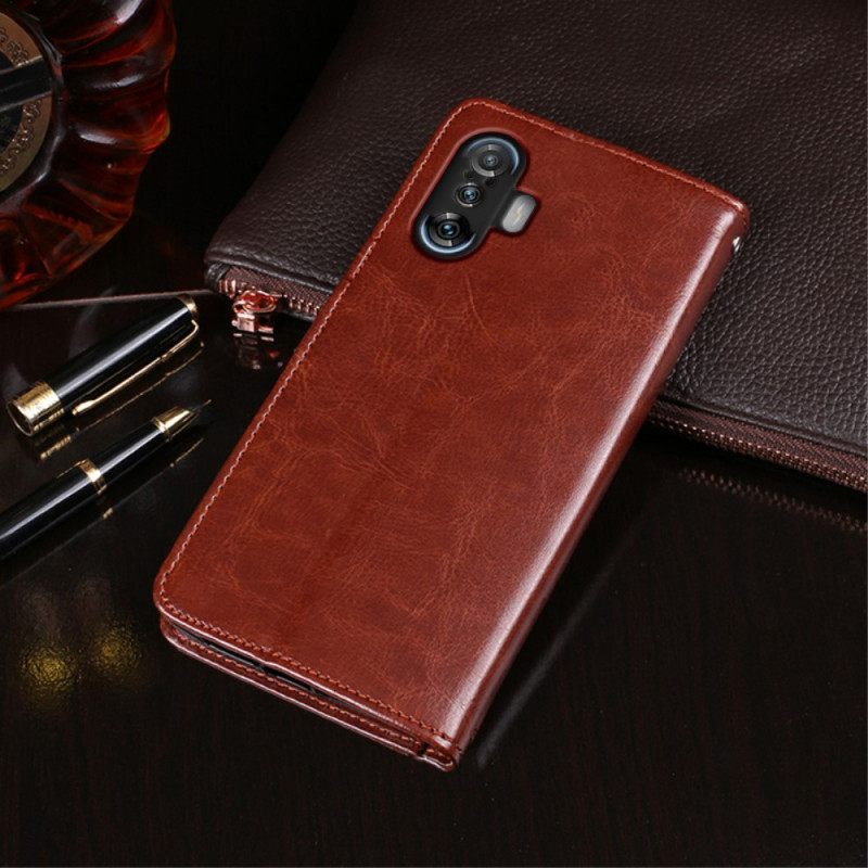 Kotelot Xiaomi Mi 11i 5G / Poco F3 Faux Leather Idewei