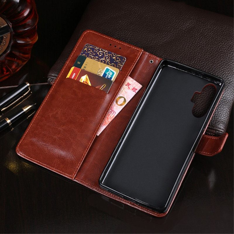 Kotelot Xiaomi Mi 11i 5G / Poco F3 Faux Leather Idewei