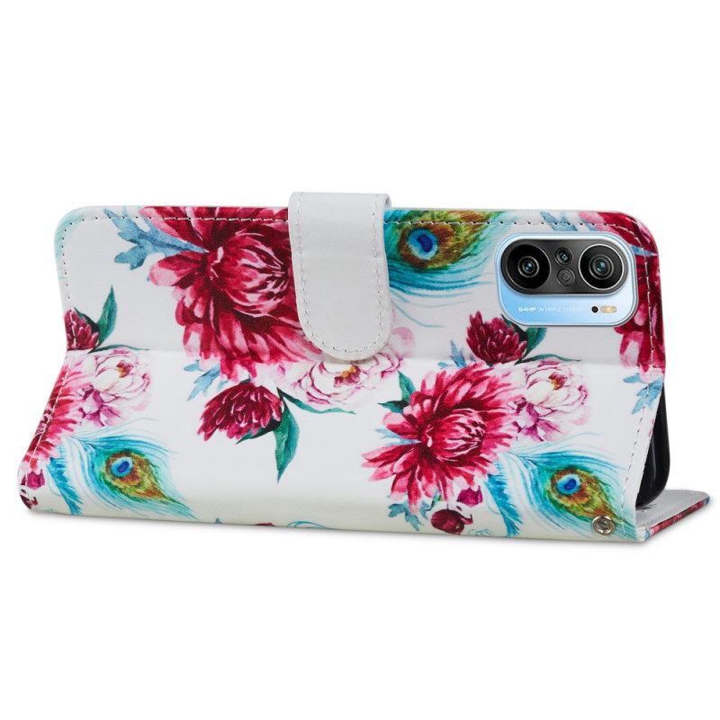 Kotelot Xiaomi Mi 11i 5G / Poco F3 Intense Flowers