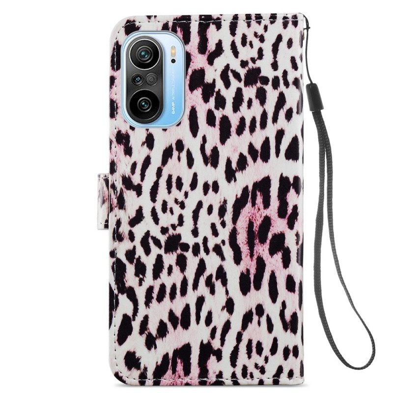 Kotelot Xiaomi Mi 11i 5G / Poco F3 Leopard Print