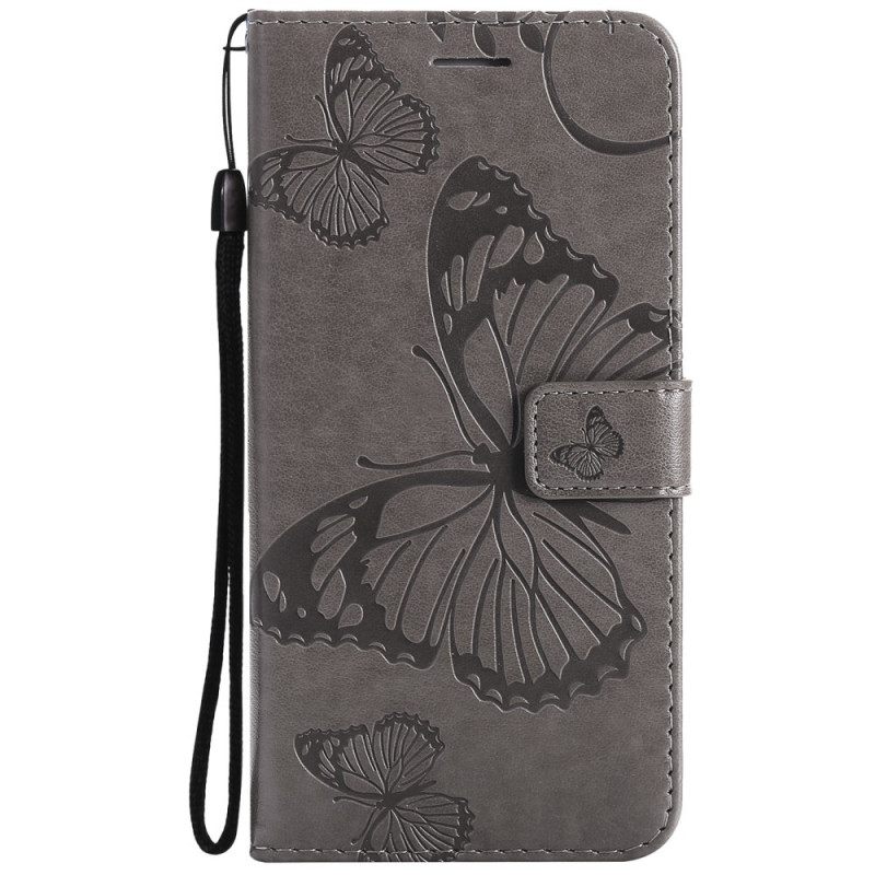 Kotelot Xiaomi Mi 11i 5G / Poco F3 Suojaketju Kuori Giant Thong Butterflies