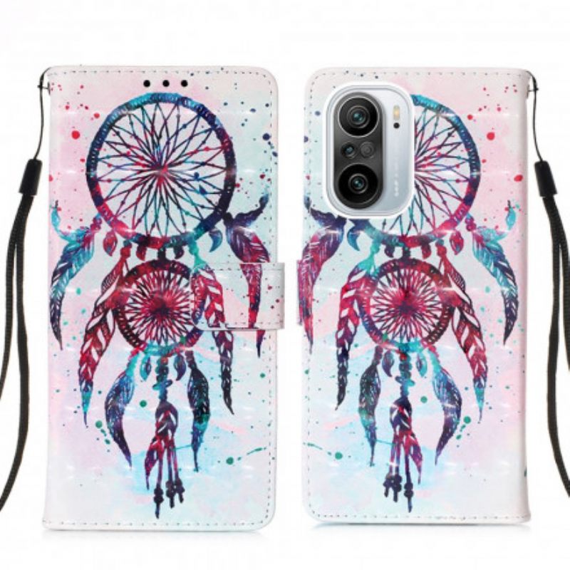 Kotelot Xiaomi Mi 11i 5G / Poco F3 Watercolour Dreamcatcher