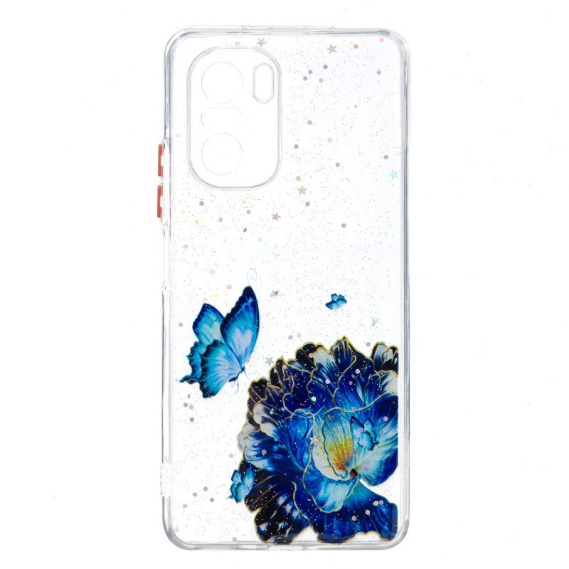 Kuori Xiaomi Mi 11i 5G / Poco F3 Floral Butterfly Hybridi