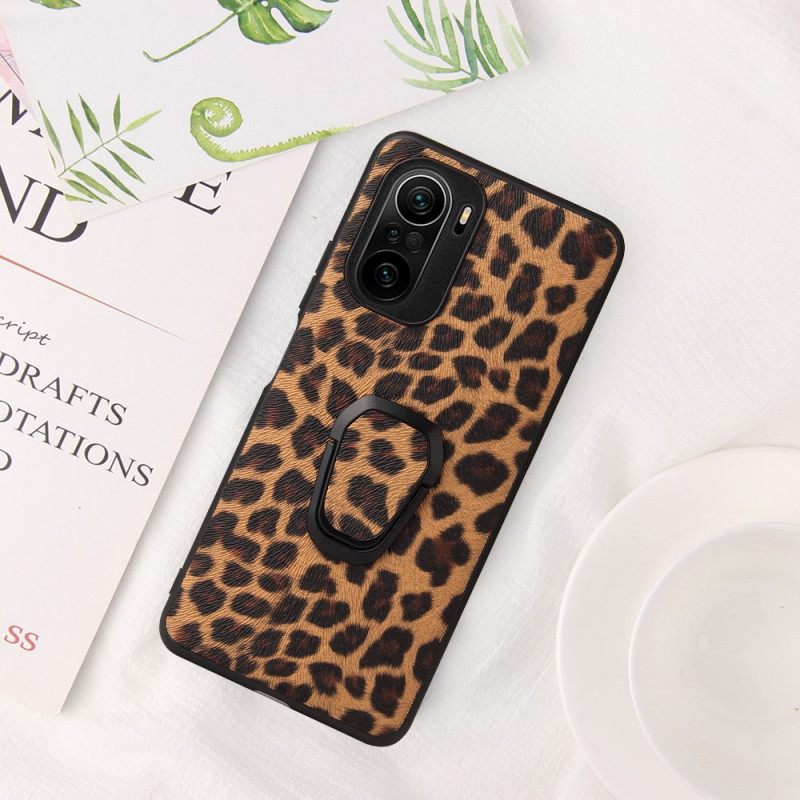 Kuori Xiaomi Mi 11i 5G / Poco F3 Leopard Ring-support Leopard Ring-support