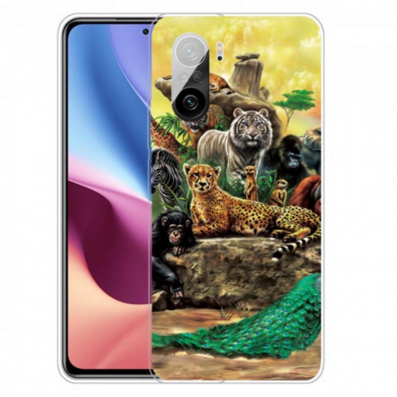 Kuori Xiaomi Mi 11i 5G / Poco F3 Safari Animals