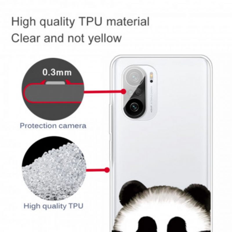 Kuori Xiaomi Mi 11i 5G / Poco F3 Transparent Panda