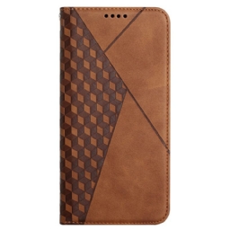 Puhelinkuoret Xiaomi Mi 11i 5G / Poco F3 Kotelot Flip Geo Leather Effect