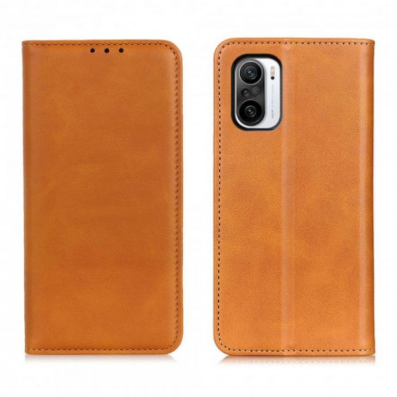 Puhelinkuoret Xiaomi Mi 11i 5G / Poco F3 Kotelot Flip Split Leather Elegance