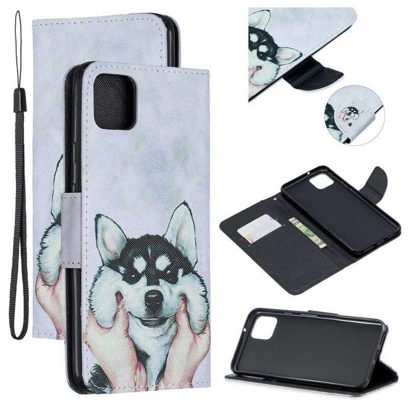 Flip Case Google Pixel 4 XL Hymyile Susini