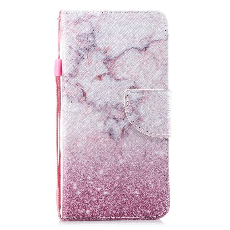 Kotelot Google Pixel 4 XL Suojaketju Kuori Strip Marble