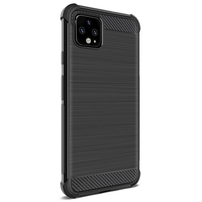 Kuori Google Pixel 4 XL Harjattu Hiilikuitu Imak