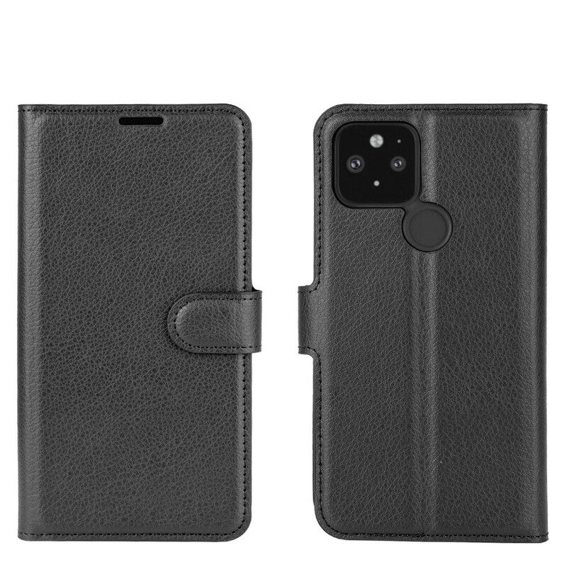 Kotelot Google Pixel 4A 5G Classic Faux Leather