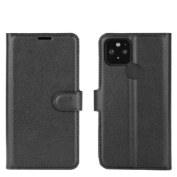 Kotelot Google Pixel 4A 5G Classic Faux Leather