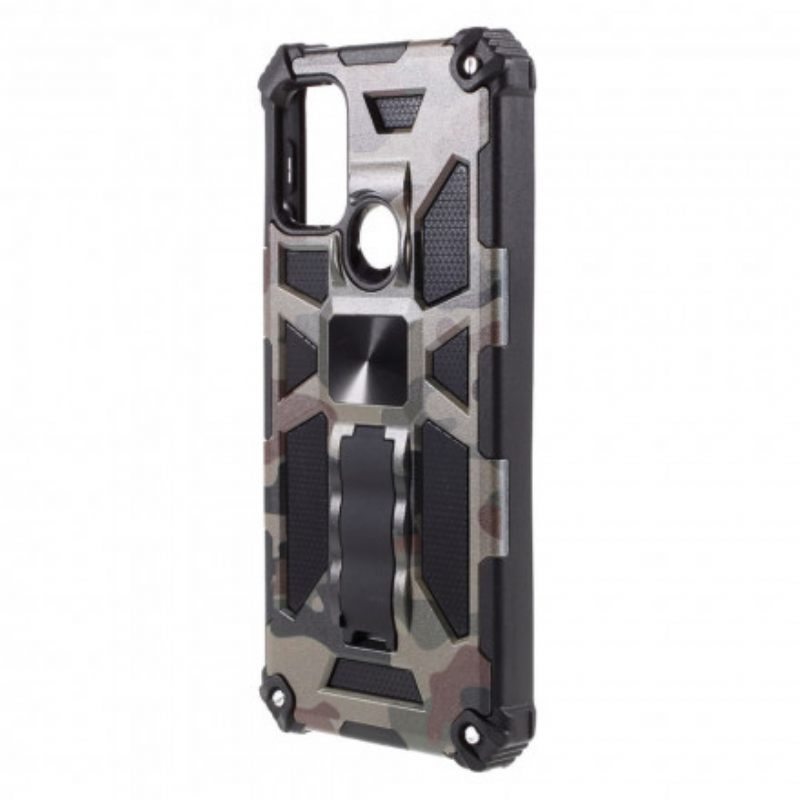 Case Moto G10 / G30 Camouflage Irrotettava Tuki