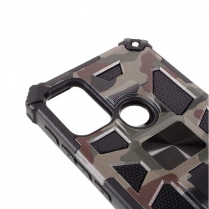 Case Moto G10 / G30 Camouflage Irrotettava Tuki