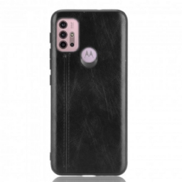 Case Moto G10 / G30 Couture Nahkaefekti