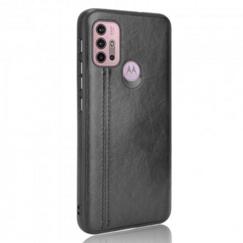 Case Moto G10 / G30 Couture Nahkaefekti