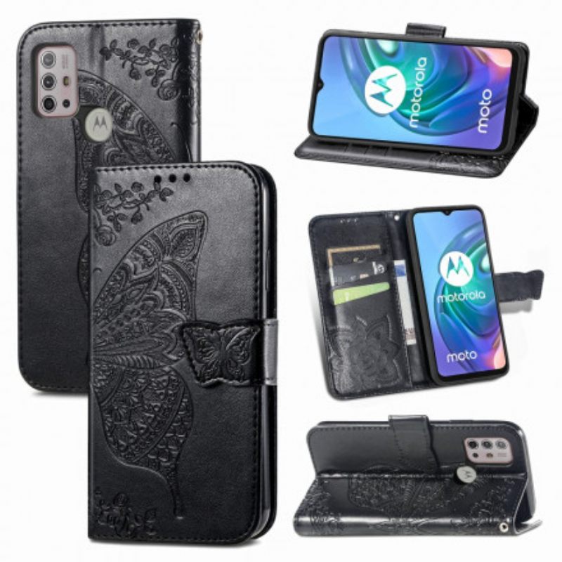 Kotelot Moto G10 / G30 Half Butterfly