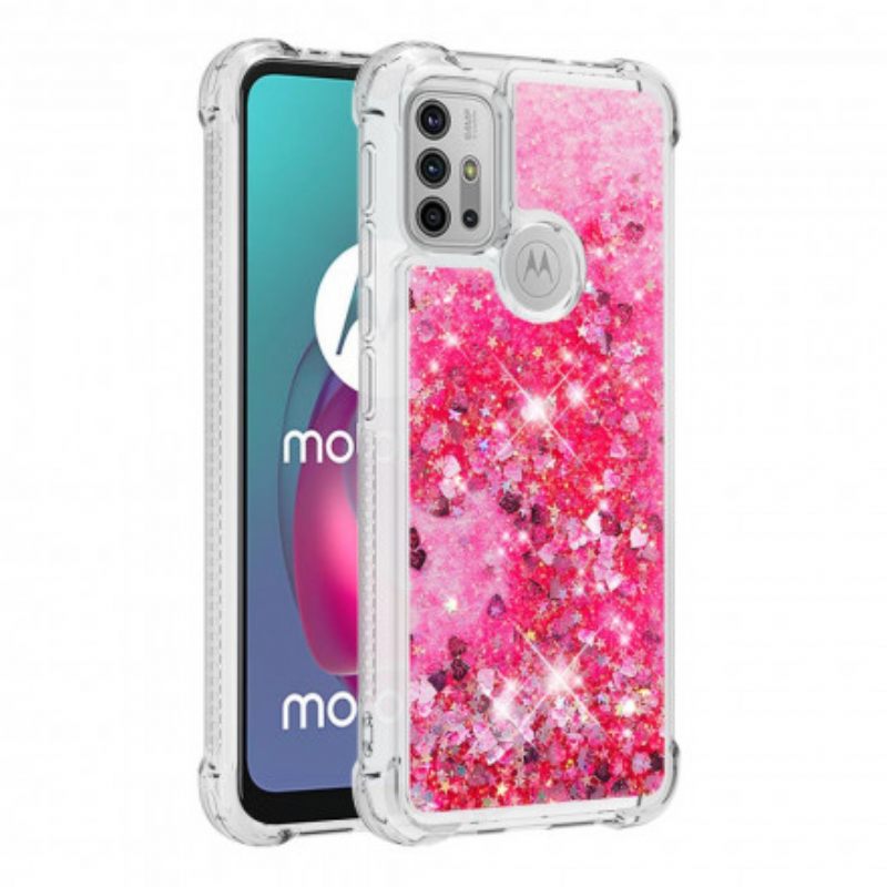 Kuori Moto G10 / G30 Desires Paljetteja