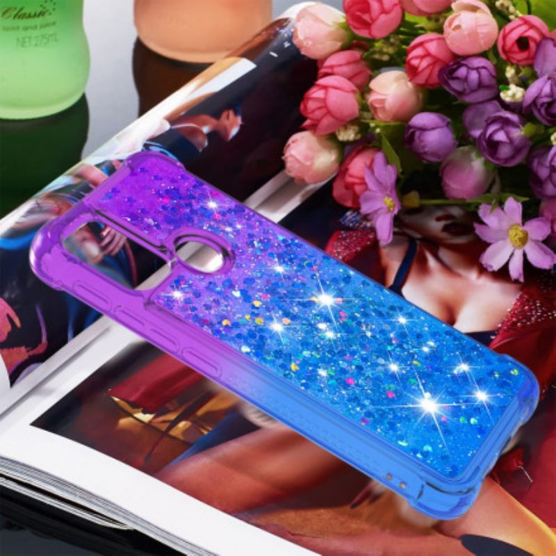 Kuori Moto G10 / G30 Glitter Colors