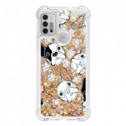 Kuori Moto G10 / G30 Mr Dog Glitter