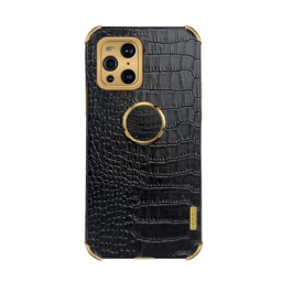 Case Oppo Find X3 / X3 Pro X-case Crocodile Skin Effect