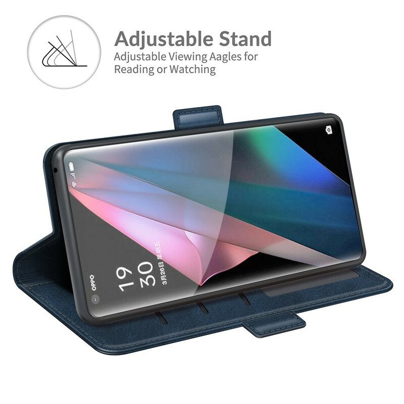 Flip Case Oppo Find X3 / X3 Pro Kotelot Flip Classic Double Flap