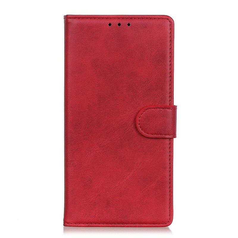 Kotelot Oppo Find X3 / X3 Pro Matte Vintage Leather Effect