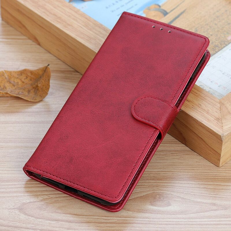 Kotelot Oppo Find X3 / X3 Pro Matte Vintage Leather Effect